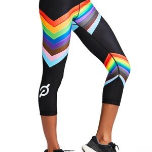 NWT Peloton Black Capri Leggings
